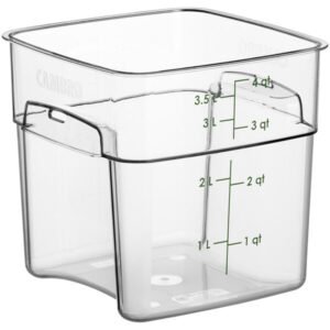 Pote Cambro 3,8L Transparente (SEM TAMPA)