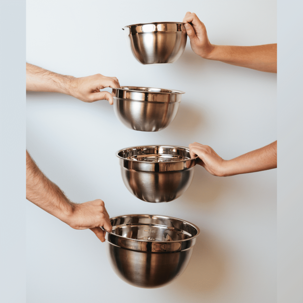 Kit Bowls Inox