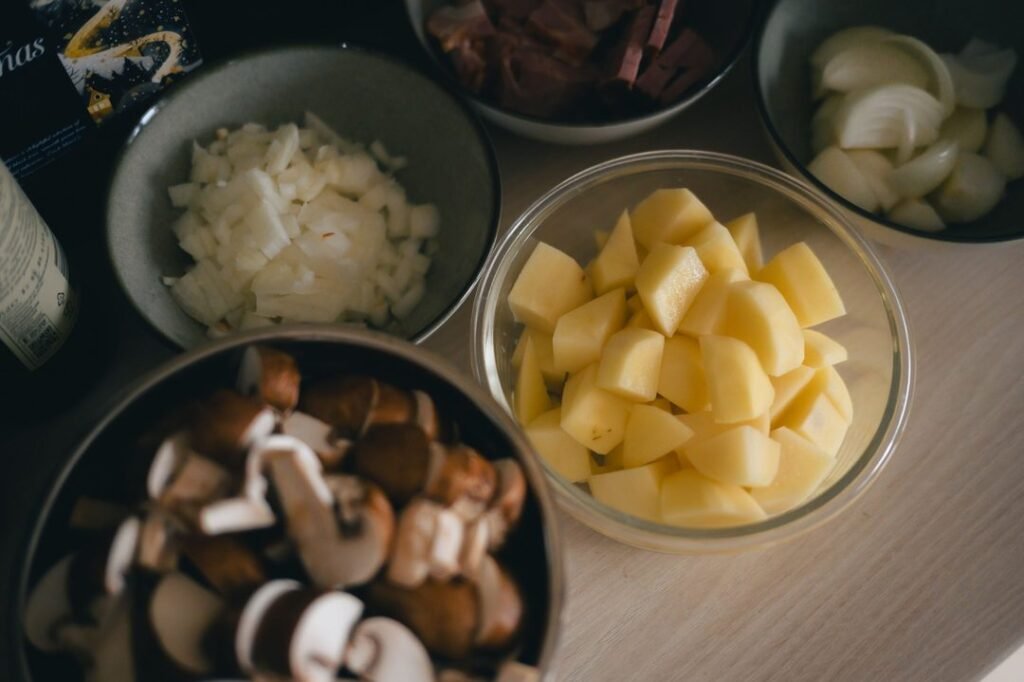 Grãos Cremosos com Missô e Cogumelos