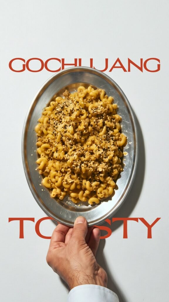 Macarrão com Gochujang e Toasty